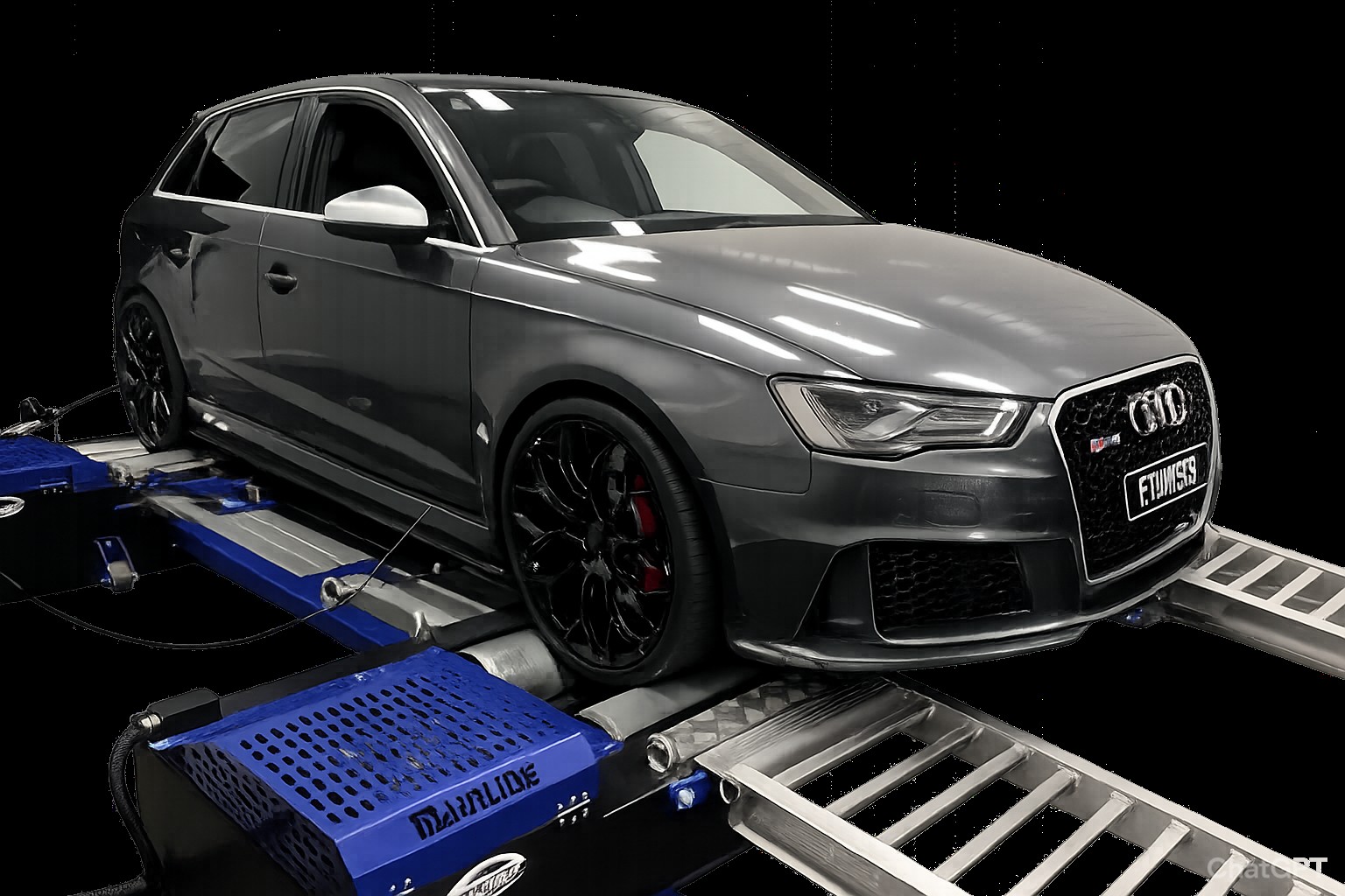 Audi RS3 on Mainline AWD1200 Roller Dyno